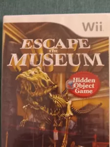 Escape the Museum Nintendo Wii 2009 Incluye Folleto Usado - Imagen 1 de 6
