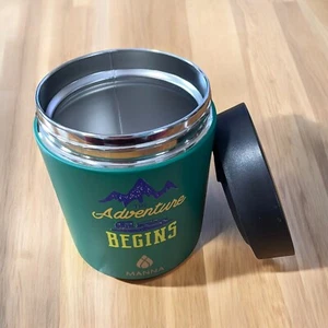 Manna 28 Unzen doppelwandige isolierte Thermoskanne Edelstahl Das Abenteuer beginnt - Bild 1 von 8