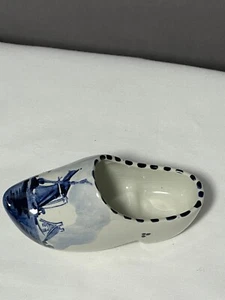 Vintage Delft Blauw Ceramic Shoe - Hand painted - Made in Holland - Picture 1 of 11