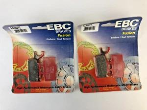 EBC BRAKE PADS FA302TT 2 PACKS OF BRAKE PADS KAWASAKI KX65 SUZUKI RM65 - Picture 1 of 4