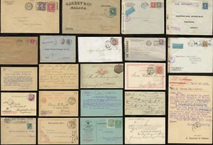 PERFINS en CUBIERTA... Papelería comercial de países de todo el mundo, etc. INDIVIDUALES A PRECIO - Imagen 1 de 33