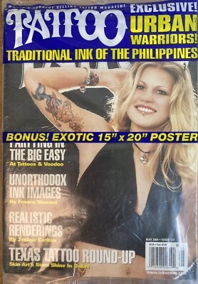 Tattoo Magazine May 2004 - Traditional Ink of the Philippines, Exclusive Art - Image 1 of 2