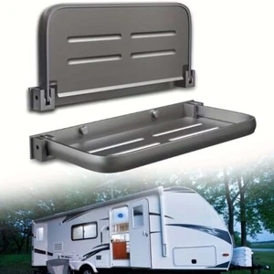 Aluminum RV Storage Rack Foldable Camper Storage Racks For RVs and Campers - Picture 1 of 8