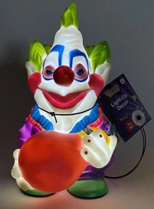 Figura JUMBO KILLER KLOWNS FROM OUTDOOR SPACE 10" Alto Luz - NUEVA - Imagen 1 de 1