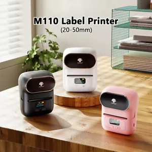 LOT Portable Label Printer Thermal Self-Adhesive Sticker Printer Mobile Pocket - Picture 1 of 38