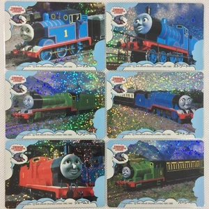 Thomas & Friends 6 Prism Cards Complete Set Banpresto 1992 Japan - Picture 1 of 14