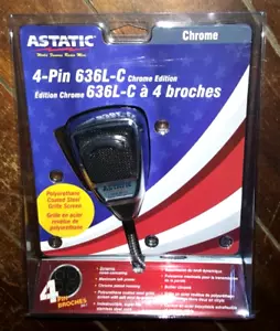 Astatic 4-Pin 636L-C Chrome Edition Polyurethane Coated Steel Grille Screen! - Picture 1 of 2