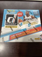 2019-20 Panini Clearly Donruss Basketball Hobby Box Factory Sealed Unopened