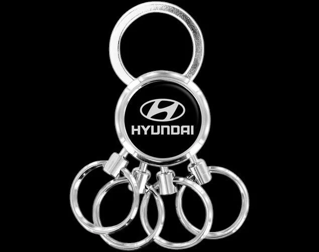 Hyundai Spider Style Keychain With Multi-Keyrings | Genuine OEM | 00402-24510 - Image 1 of 1