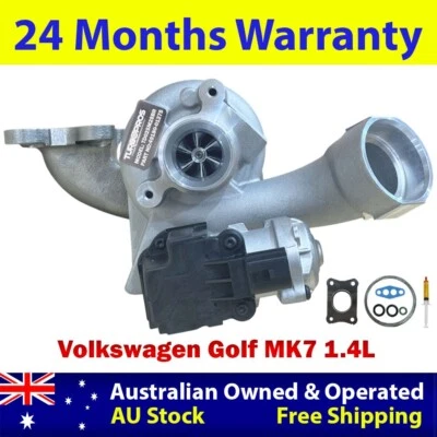 Cargador turbo Billet de actualización para Volkswagen Golf MK7 1,4 L Foto 1 de 4