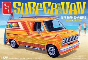 AMT 1977 FORD SURFER VAN 1:25 scale model car kit #1229 - Picture 1 of 1