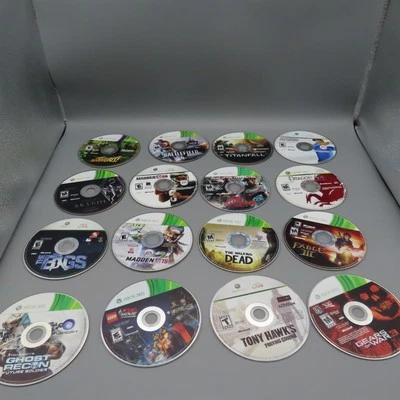 Xbox 360 Games Lot 16 Gears of War 3 Skyrim Madden Dead Island Fable III Tested - Image 1 of 4