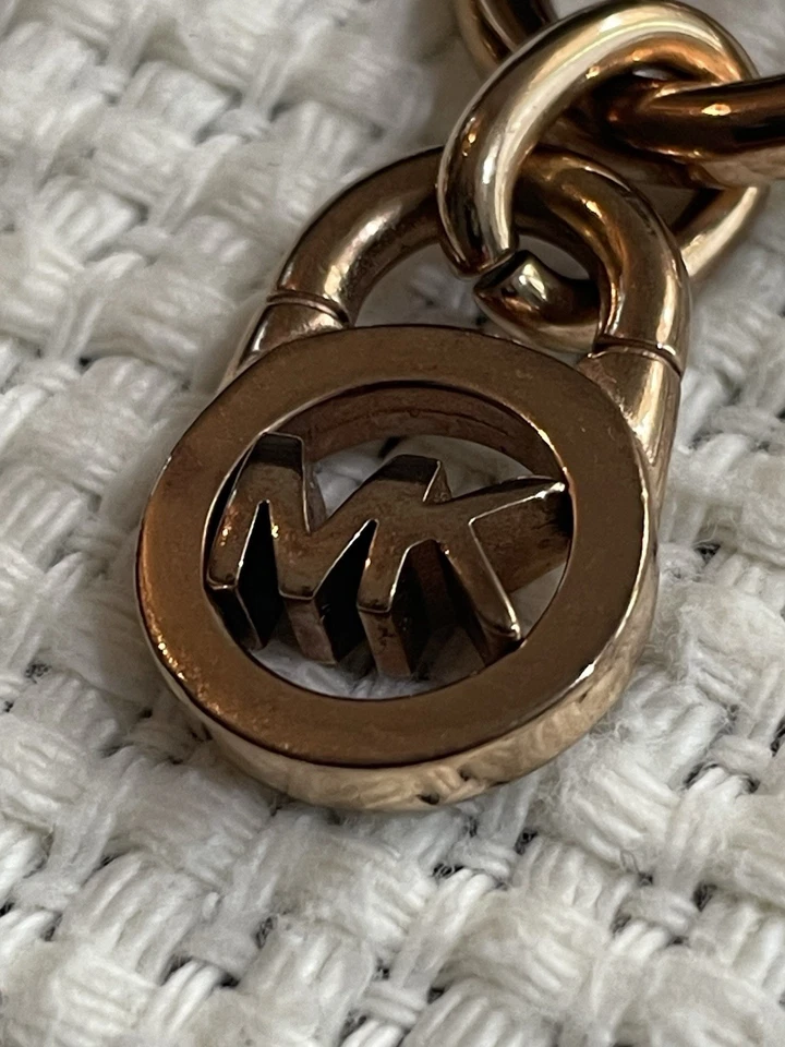 Michael Kors Gold Padlock Chain Toggle Long 32' Necklace MKJ3723710 NWT - Image 1 of 4