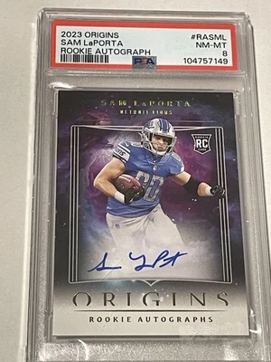 2023 Panini Origins - Rookie Autographs Sam LaPorta #RASML (AU, RC) - Image 1 of 2