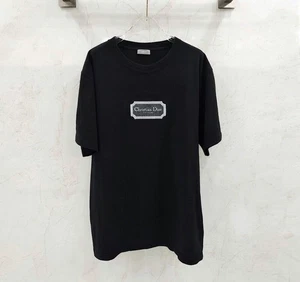 Dior Logo Couture Cotton Short Sleeve T-Shirt 343J696C0554 147745665 - Picture 1 of 5