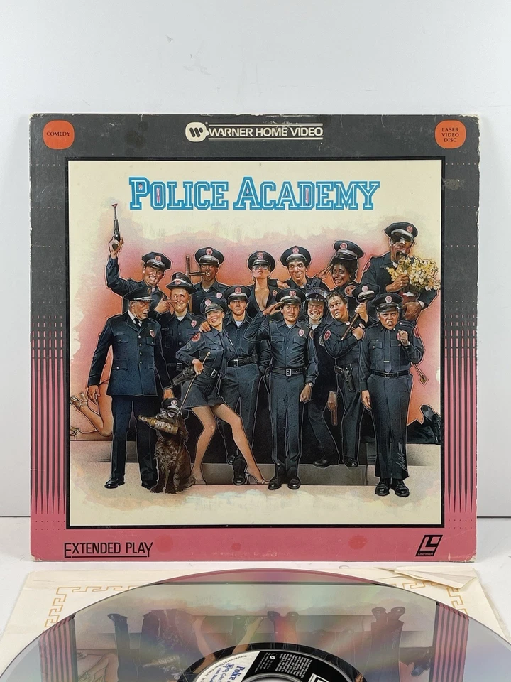 Police Academy Laserdisc Steve Guttenberg Kim Cattrall Comedy Good Condition! - Image 1 of 4
