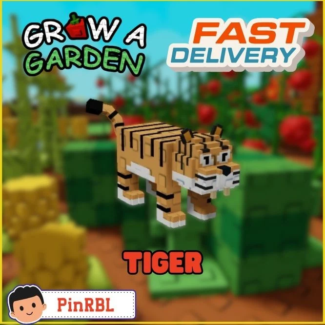Tiger - Grow A Garden | GAG 🌻 Fast Delivery-Cheap Pets! - Image 1 of 1