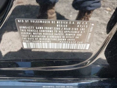 Passenger Right Front Window Regulator Fits 12-18 JETTA GLI 4624747 Foto 1 de 4