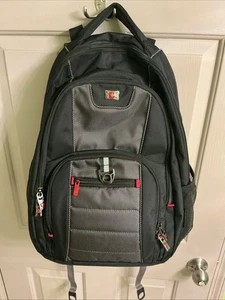 Wenger Pillar 16" Laptop Rucksack Backpack schwarz - Bild 1 von 5
