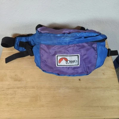 Riñonera de cadera vintage Lowe Alpine Systems Deluxe cintura senderismo Foto 1 de 4