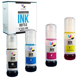 Botellas de tinta compatibles con CMYi 4PK para Epson color negro se adapta a EcoTank ET-2800 - Imagen 1 de 7
