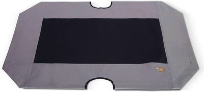 K&H Pet Products Dog Cot Replacement X-Large 50 X 32 Inches, Gray/Black Mesh  - Image 1 of 4