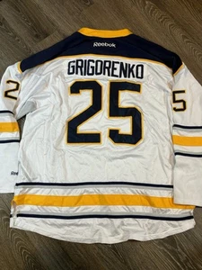 Maglia da hockey Reebok NHL Mikhail Grigorenko #25 Buffalo Sabres cucita taglia 3XL - Foto 1 di 9