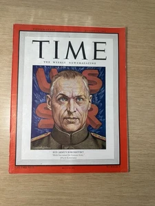 Time Magazine August 23 1943, Vol XLII Konstantin Rokossovsky - Picture 1 of 7