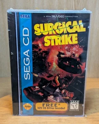SURGICAL STRIKE  (Sega CD) - Brand New - Sealed - Image 1 of 4
