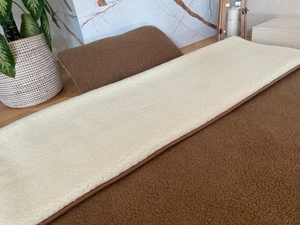 Luxus Bettenset aus Naturwolle Merino – Bettdecke & Kissen 45x75 Handgefertigt  - Picture 1 of 5