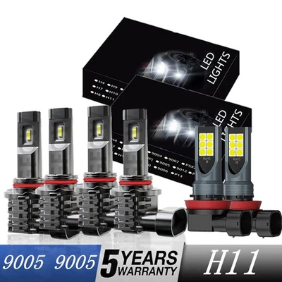 Полностью передние светодиодные противотуманные фары для Oldsmobile Silhouette Van 1990-2002 годов выпуска - Изображение 1 из 4