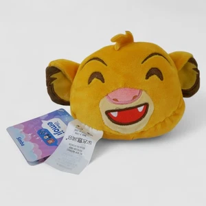 Disney Store El Rey León Simba Emoji Reversible Doble Cara Juguete Peluche 3.5" - Imagen 1 de 7