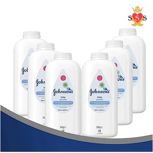 Talco en polvo para bebé Johnsons 500 g (fórmula antigua) - paquete de 6 - Imagen 1 de 1