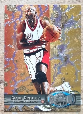 1997-98 Skybox Metal Universe #93 Clyde Drexler - Rockets - image 1 of 2