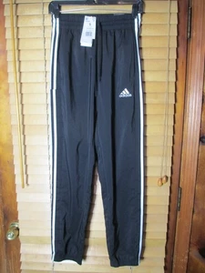 Pantalones deportivos Adidas Active Wear cónicos para hombre S negros con cordón cintura elástica NUEVO - Imagen 1 de 8