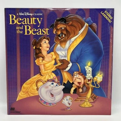 Walt Disney's Beauty and the Beast Laserdisc Animated Movie - Image 1 of 4