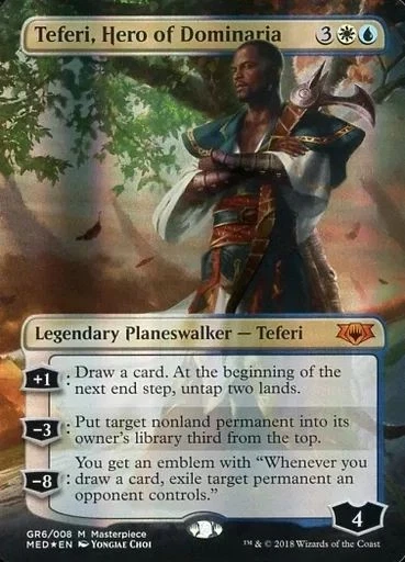 Magic the Gathering Teferi Hero of Dominaria Myth R FOLI Used - Image 1 of 1
