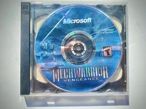 Mechwarrior 4 Vengeance (PC, 2-Disc Set, 2000) Microsoft TESTED WORKS Great - Picture 1 of 3