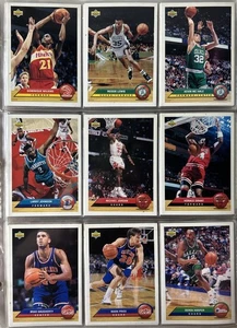 1992-93 UD Basketball Series 1 Set 1-310 Shaq RC Jordan W/ McDonald’s Set Of 50 - Picture 1 of 5