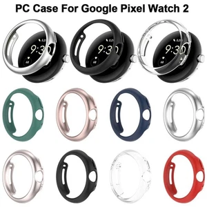 PC Bumper Frame Shell Screen Protector for Google Pixel Watch 2/1 - Picture 1 of 16