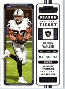 Darren Waller Panini Contenders Normal 68 LP - Picture 1 of 2
