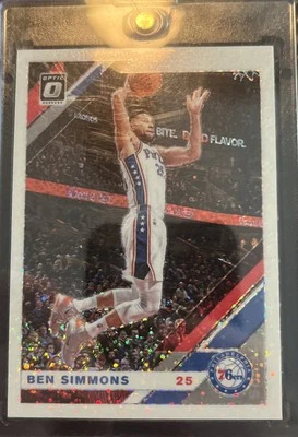 2019 Donruss optic white sparkle Ben Simmons - Image 1 of 2