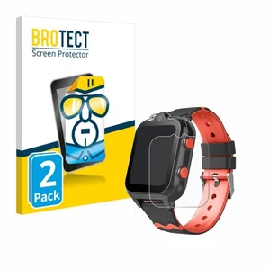 2x Ochraniacz ekranu do smartwatcha dziecięcego Yuede 1,69 cala Przezroczysta folia ochronna - Zdjęcie 1 z 7