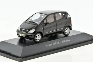 MERCEDES A-Class Black W168 1997 1/43 HERPA B66961925 - Picture 1 of 5