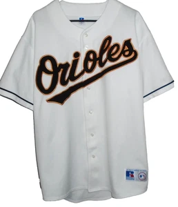 Camiseta deportiva vintage de los años 90 Russell Baltimore Orioles MLB ~ talla XL - Imagen 1 de 4