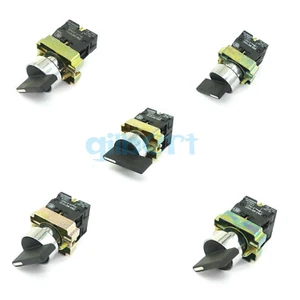 22mm N/C N/O 2/3 Positions Maintained Momentary Extended Lever Select Switch - Picture 1 of 21