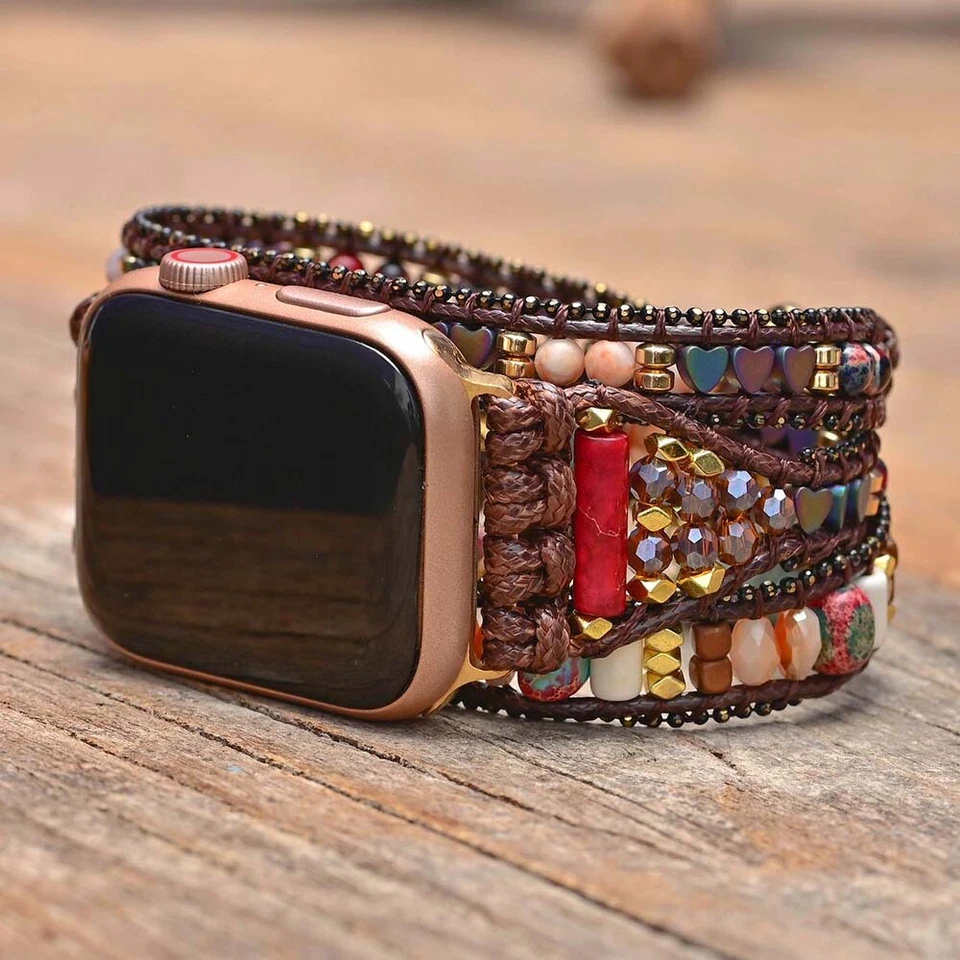 Bohemian 42/44/49mm iWatch Band for Apple Watch Series 9 8 7 6 5 4 3 2 Bracelet - Image 1 of 4
