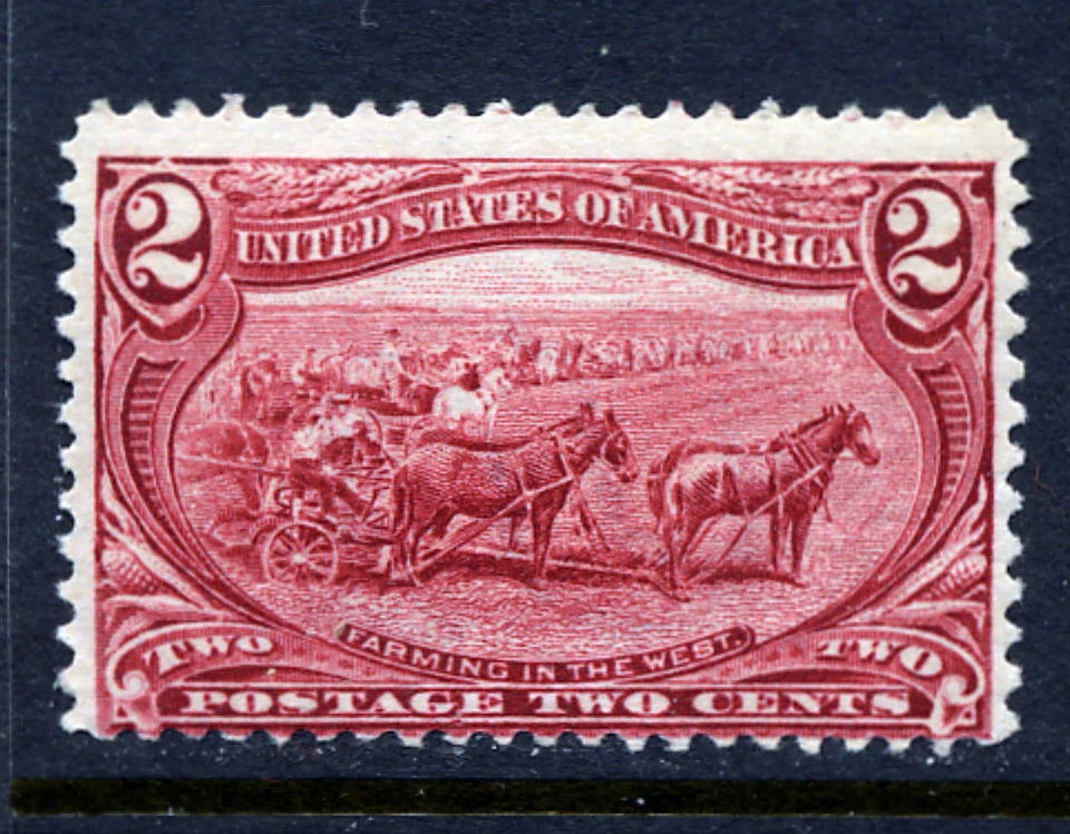 Bigjake: #286, Two cent Trans-Mississippi, MNH - Image 1 of 1