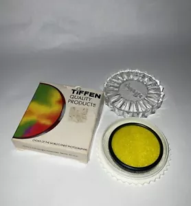 Tiffen 55mm 8 Yellow 2 Screw-In Camera Lens Filter Vintage Film Photography USA - Picture 1 of 3