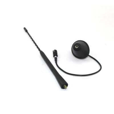 11" Aerial Antenna & Base Car AM/FM Roof Mast Whip fit for VW Toyota - Image 1 of 4